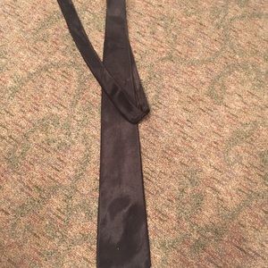 Black neck tie